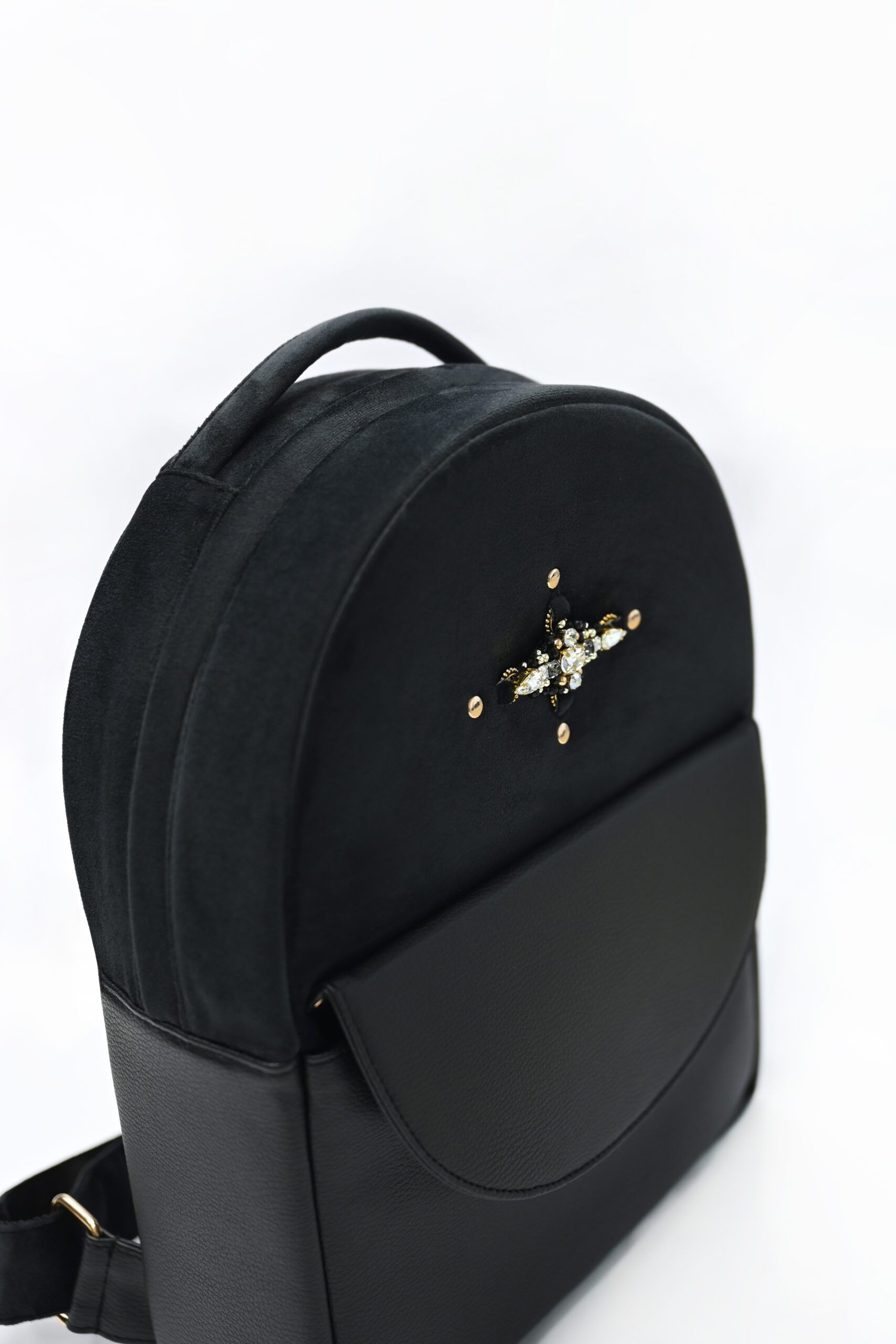 Kuprinė „Prabangos ledi“ su papuošimu Kuprinė „Prabangos ledi“ su papuošimu - Image 3