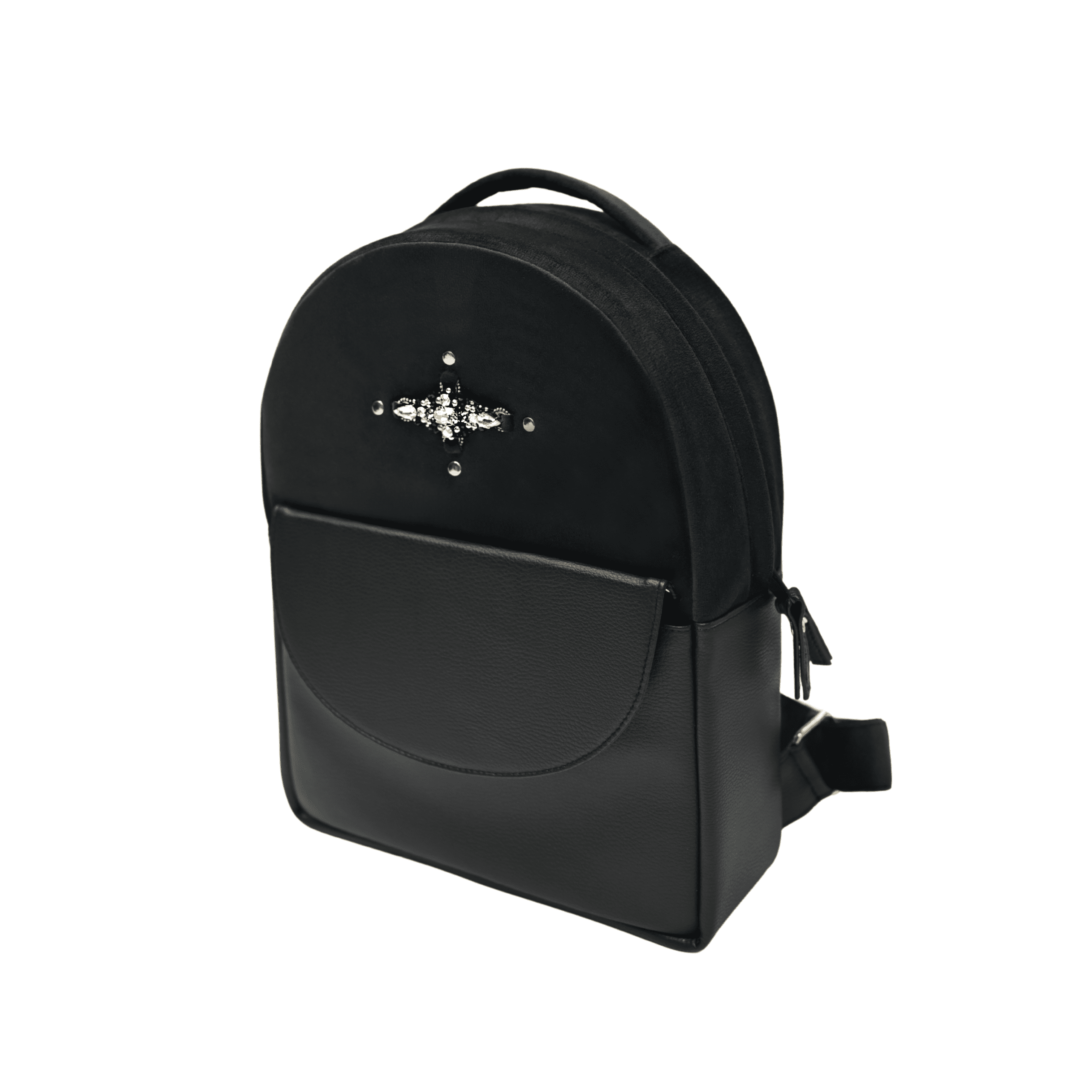 Kuprinė „Prabangos ledi“ su papuošimu Kuprinė „Prabangos ledi“ su papuošimu