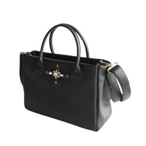 Rankinė „Laimės ministrė“ su papuošimu